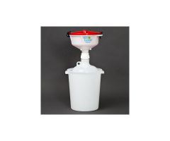ECO Funnel EF-3008C-SYS 8" ECO Funnel System, 8L Carboy & Secondary Container, Red Lid