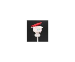 ECO Funnel EF-4-30020 4" ECO Funnel with 70mm Cap Adapter, Red Lid