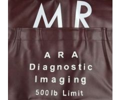 Stencil Company Name or Other Information on Back of Wheelchair