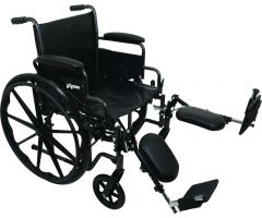 ProBasics K2 Wheelchair with 20" x 16" Seat and Elevating Legrests