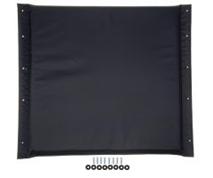 20" Black Nylon Seat Upholstery for MDS80656 Series K4 Wheelchairs