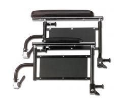 Height-Adjustable Desk-Length Armrest Assembly for K4 Lightweight and K4 Basic Wheelchair