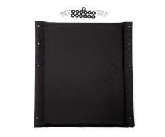 18" x 17" Black Vinyl Seat Upholstery for Excel Reclining Wheelchair