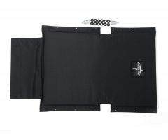 18" x 22" Black Vinyl Back Upholstery for Excel Reclining Wheelchair