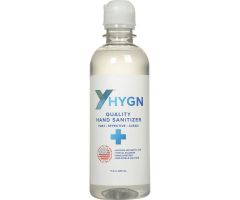 HY-GEN Hand Sanitizer Gel - 11.8 oz. Bottle w/ Flip Top Lid - Pkg Qty 24