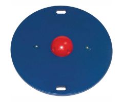 CanDo 16" Circular Wobble/Rocker Board, 1.5"H, Red