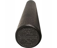 CanDo Black Composite Foam Roller, Round, 6" Dia. x 36"L