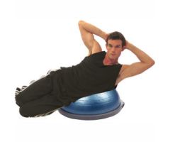 BOSU Home Balance Trainer, 25" Dome with Pump, Owner's Manual, Training Manual and