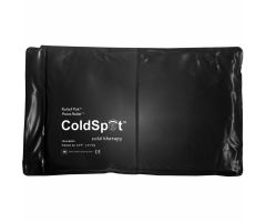 Relief Pak  Heavy-Duty Black Urethane Reusable Cold Pack, Half Size 7" x 11"