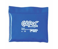 ColPaC  Blue Vinyl Reusable Cold Pack, Quarter Size 5" x 7", 12/PK