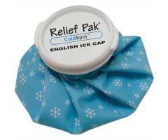 Relief Pak  English Ice Cap Reusable Ice Bag, 6" Diameter, Case of 12