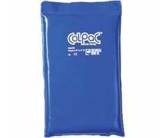 ColPaC  Blue Vinyl Reusable Cold Pack, Half Size 7" x 11", 12/PK