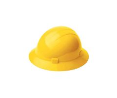 ERB  20005, Americana 360 Hard Hat, 4-Point Ratchet Suspension Yellow
