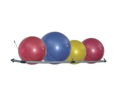 Power Systems Stability Ball Wall Storage Rack - Gray