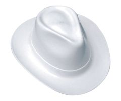 OccuNomix Vulcan Cowboy Hard Hat with Ratchet Suspension White, VCB200-00