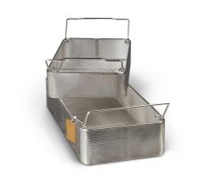 Stainless Steel Wire Mesh Basket, Full Size, 3"