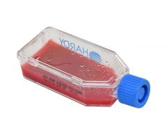 BHI Agar w/Blood; HDx, plstc HardyFlask R